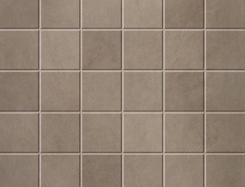 Dwell Greige Mosaico Porcelain Tile Decorations Atlas Concorde