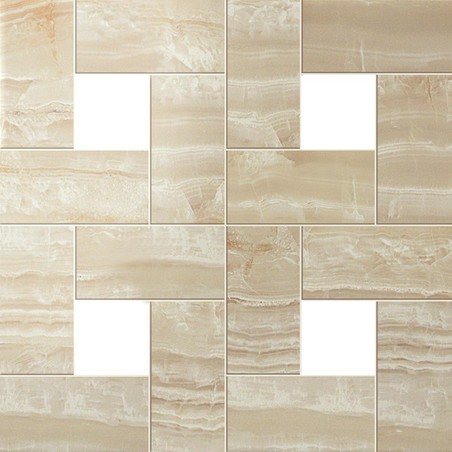 AtlasConcordeRussia SupernovaOnyx IvoryChiffon Mosaic 45x45 610110000086
