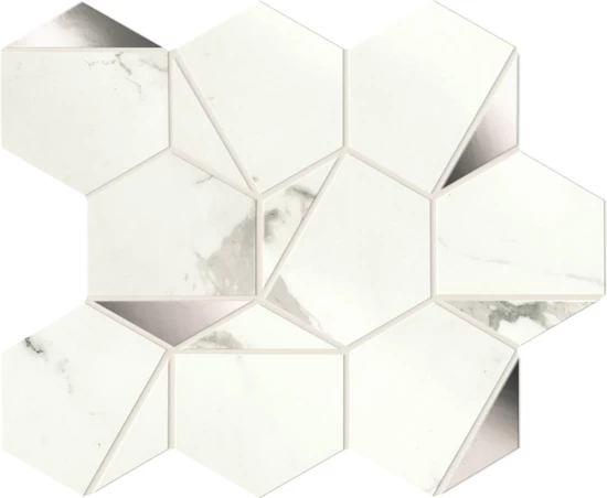 AtlasConcorde MarvelShine StatuarioSupremo PlatinoHex Shiny 25,1x29 A4WV