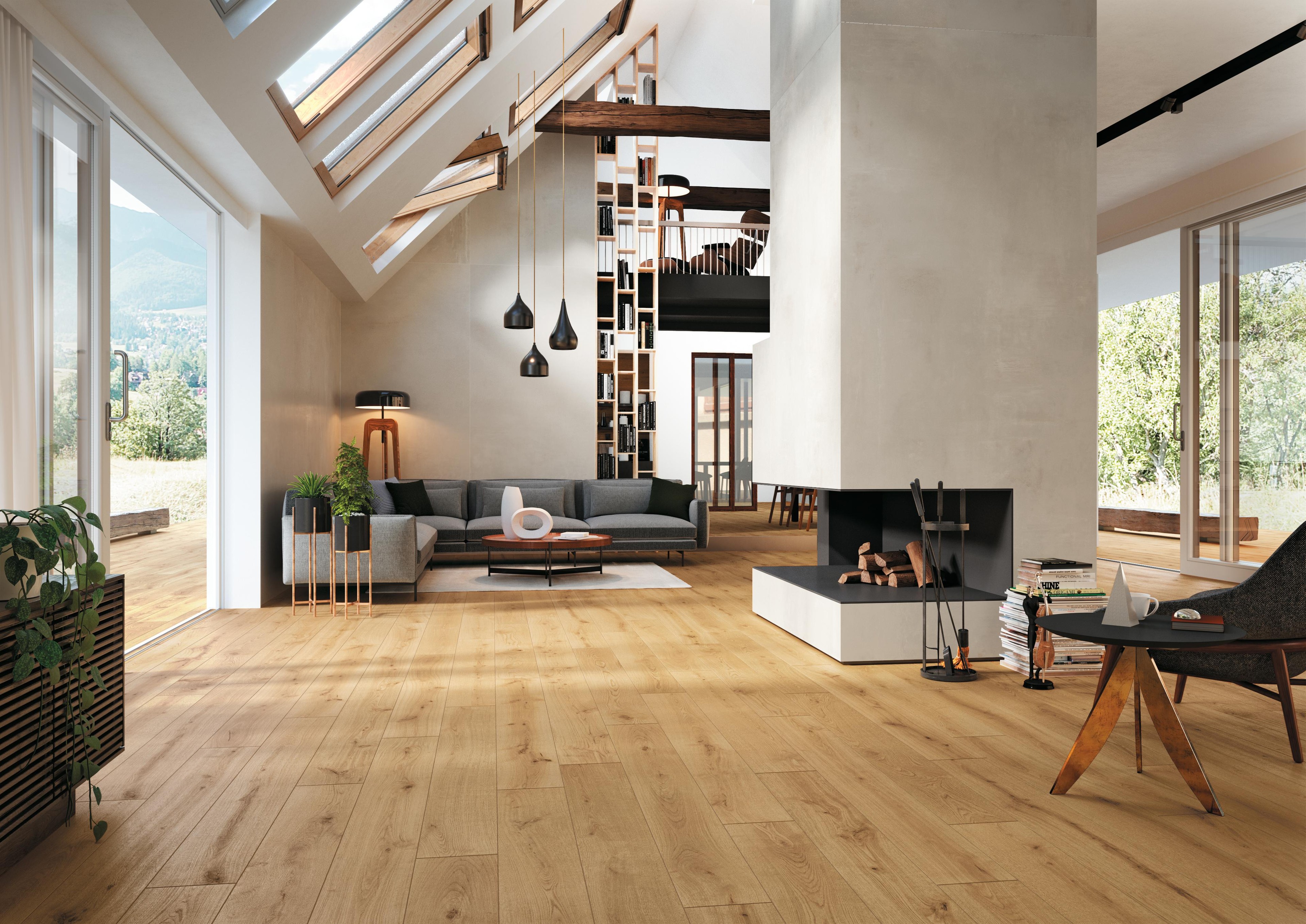 Piastrelle gres porcellanato effetto legno