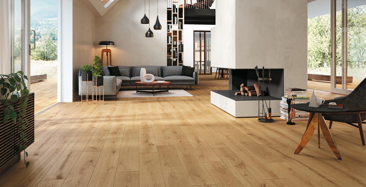 Exence Feinsteinzeug Helle Holz Optik Atlas Concorde