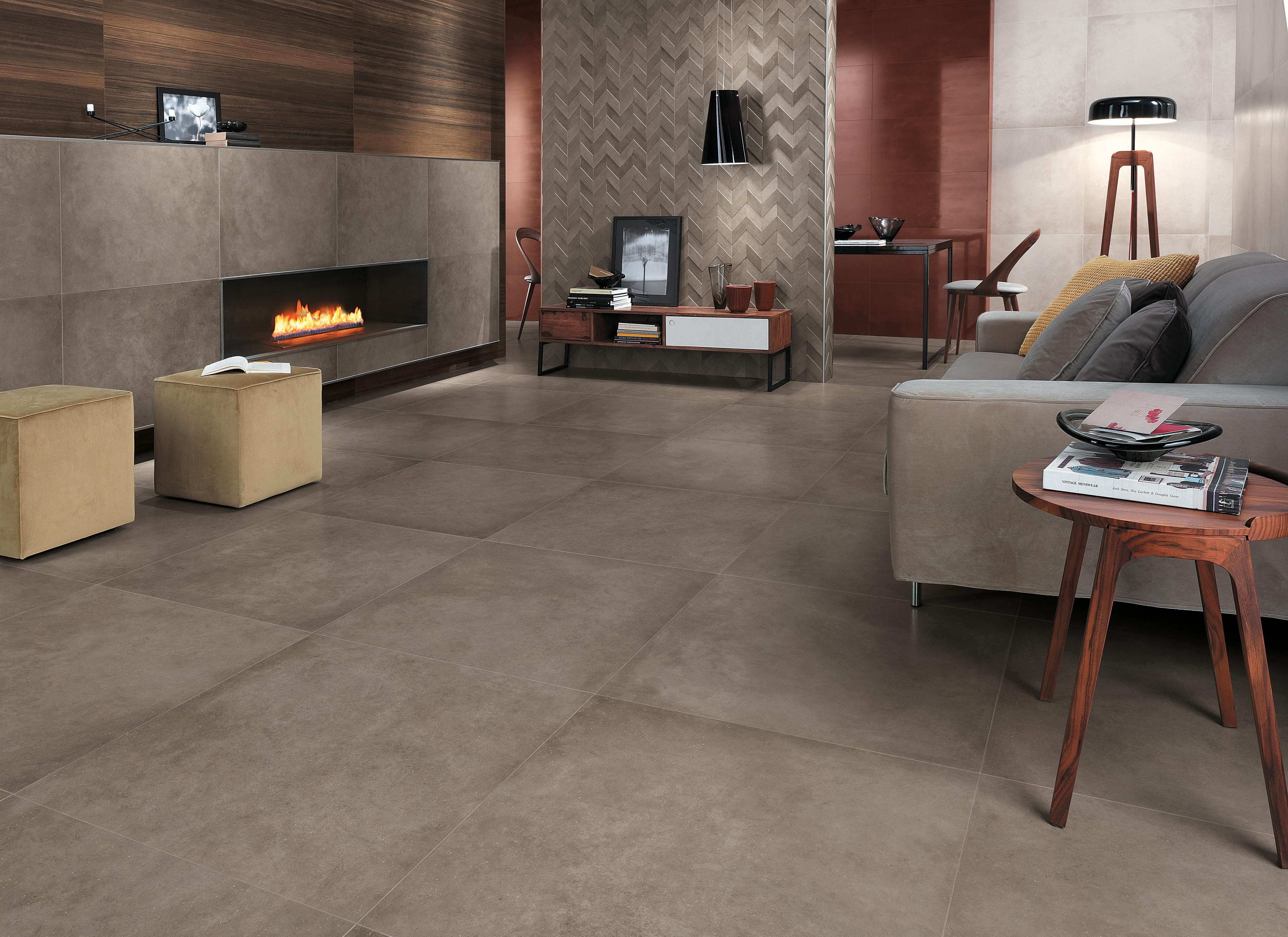 Dwell Rust, Dwell Greige, Dwell Off White, Dwell Greige Chevron 3D, Etic Eucalipto Smoked 25x150 cm