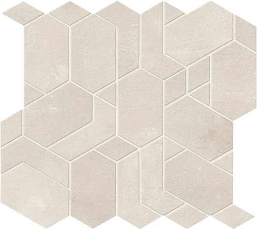 AtlasConcorde Boost White MosaicoShapes 31x33,5 AN63