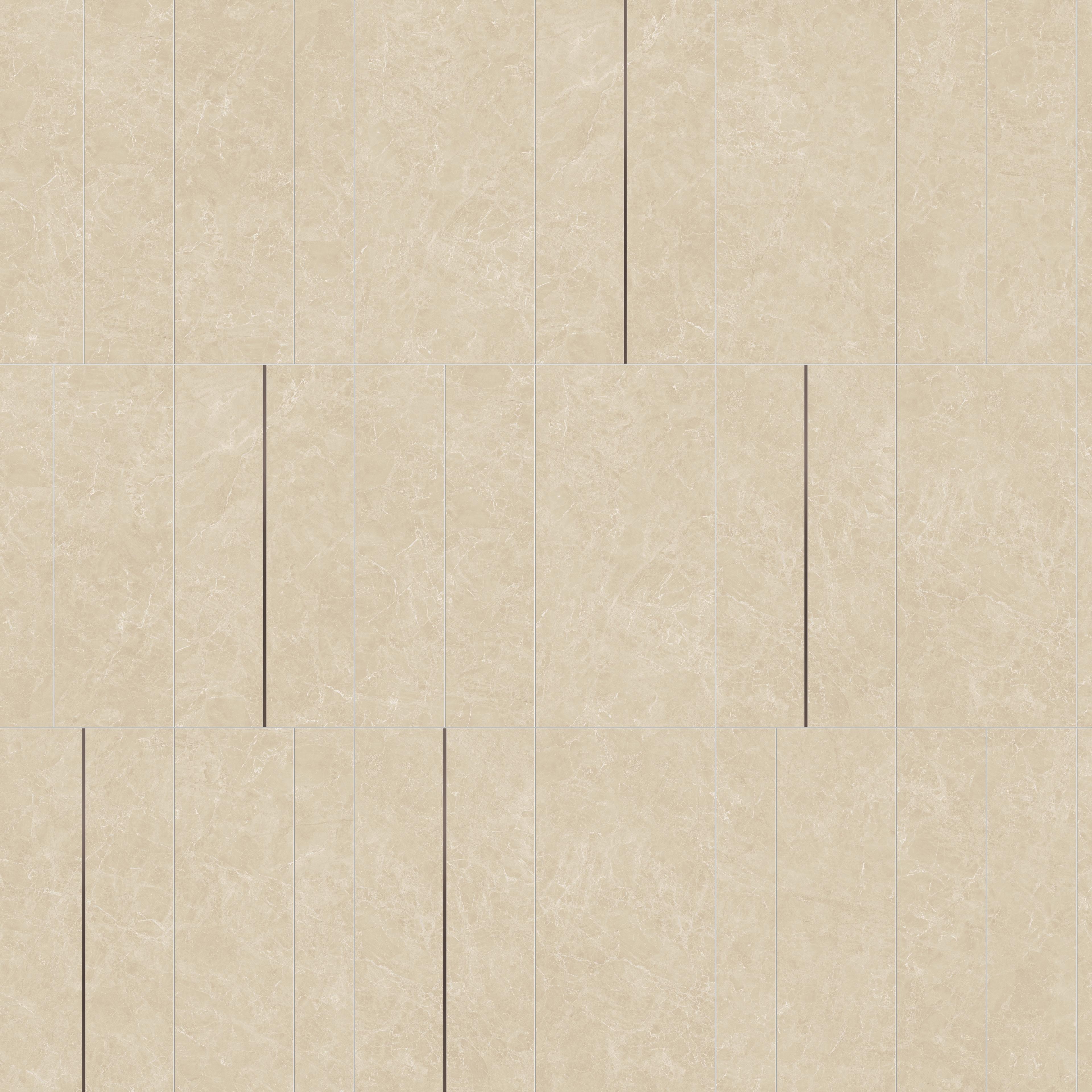 Marvel Next Breccia Cream Mosaico Grid, Beige, 60x120