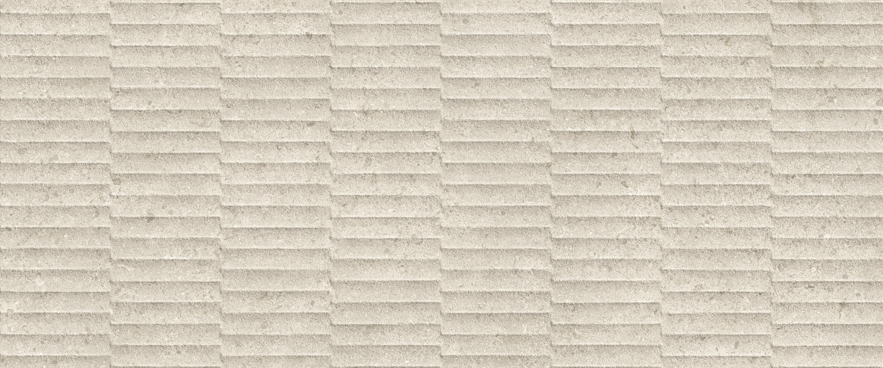 Nyra Utopia 3D Groove Popcorn 50x120 Matte, Beige, 50x120