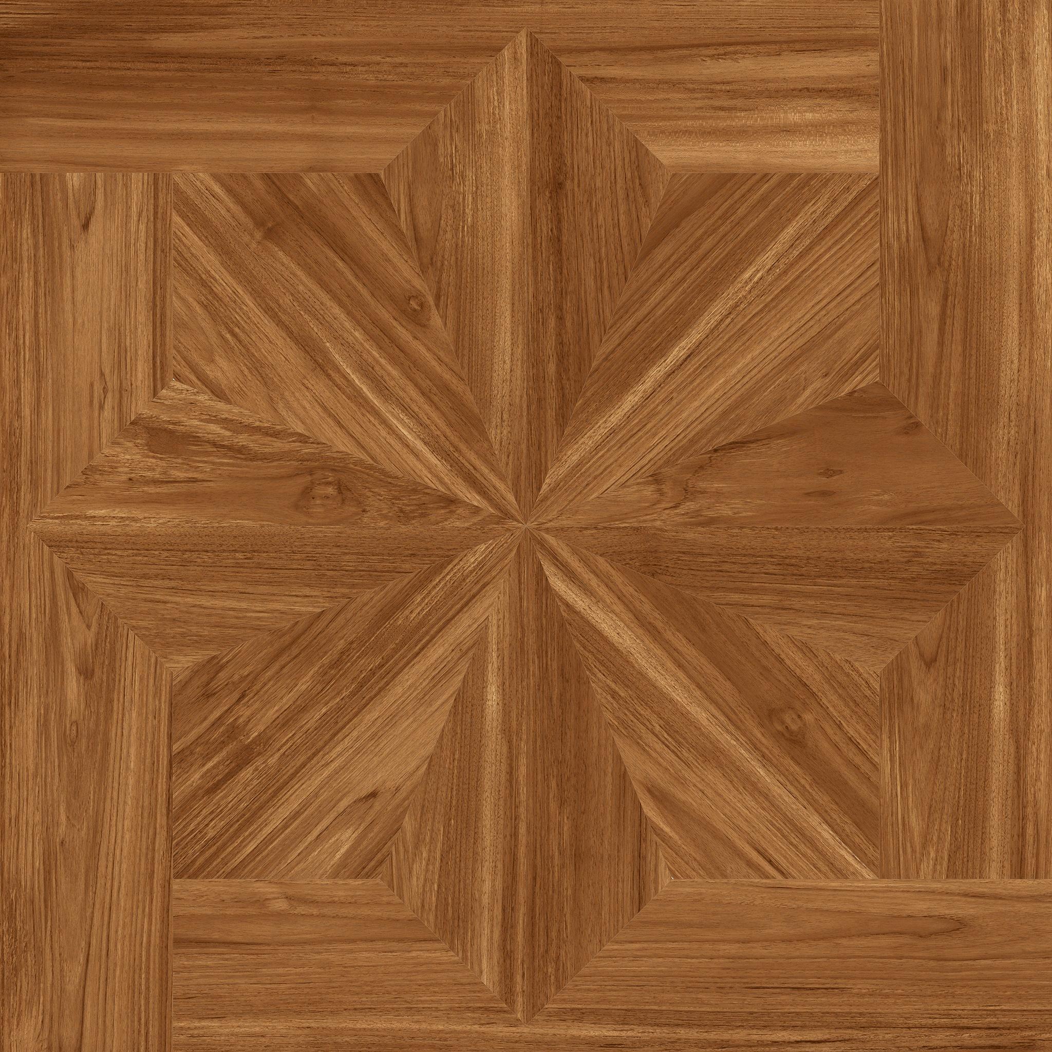 LOG ANTHOLOGY Classic Frame Teak 120x120, Marrón, 120x120
